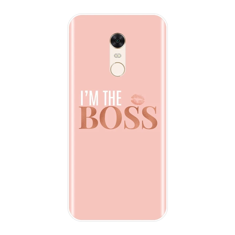 No.2 Силиконовый чехол для телефона Xiaomi Redmi S2 4A 5A 6A 5 Plus Girl Boss, задняя крышка для Pocophone F1 Redmi Note 4 4X5 5A 6 Pro Prime - Цвет: No.2
