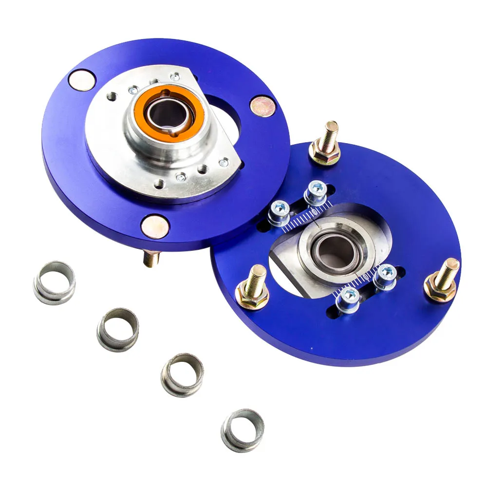 2x Coilover Camber Plates для BMW E46 320i 323i 328Ci 330xi M3 Front Top Mounts | Автомобили и мотоциклы