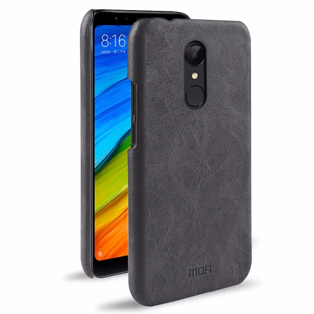 MOFI для Xiaomi Redmi 5 Crazy Horse Текстура поверхности кожи защитный чехол|Чехлы-накладки| |