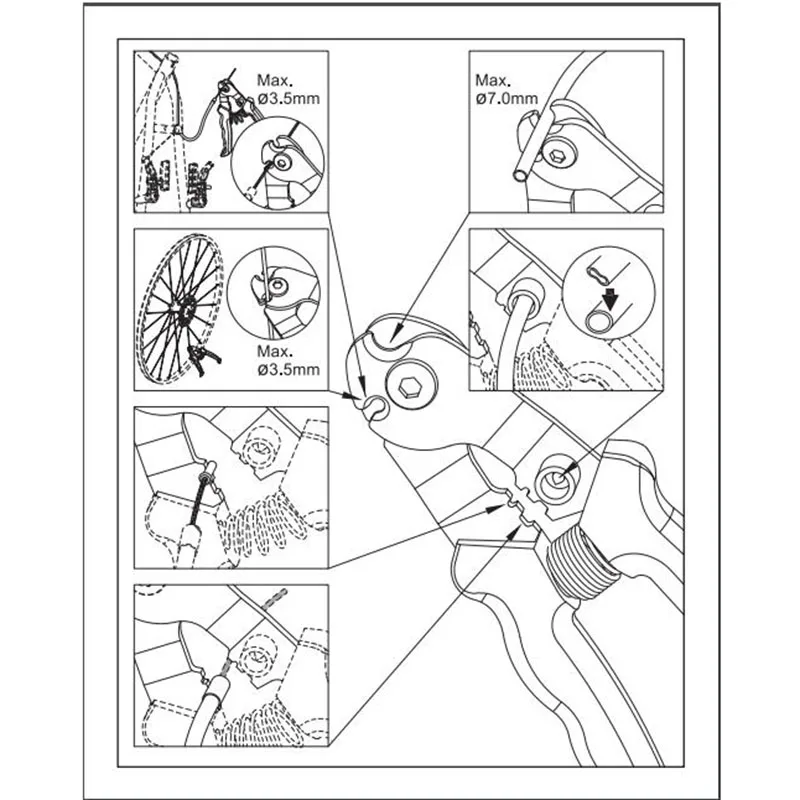 IceToolz 67A5 Pro велосипед магазин кабель и резак для спиц/велосипед инструмент Shimano SIS SP