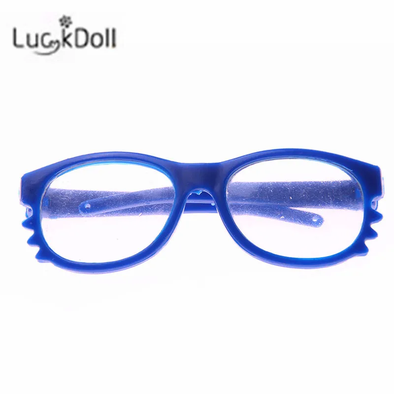 Новые весенне летние солнцезащитные очки Luckdoll 10 цветов аксессуары для кукол 18