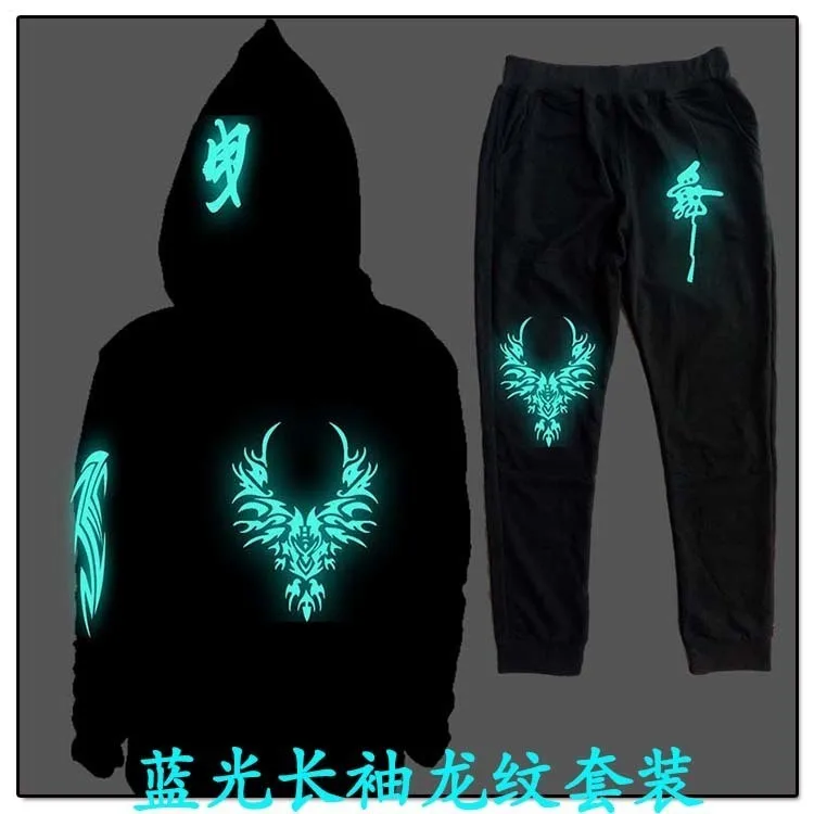 Одежда для танцев Ghost Step Свободное пальто в стиле хип хоп толстовка с капюшоном