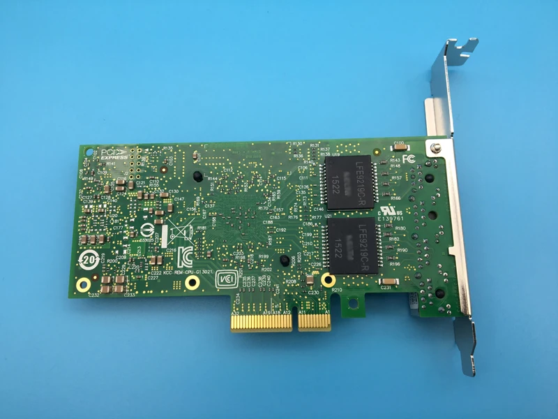 Новый I350AM4 4 портовый гигабитный Ethernet PCI Express NIC I350 T4 сетевой адаптер|network card|gigabit