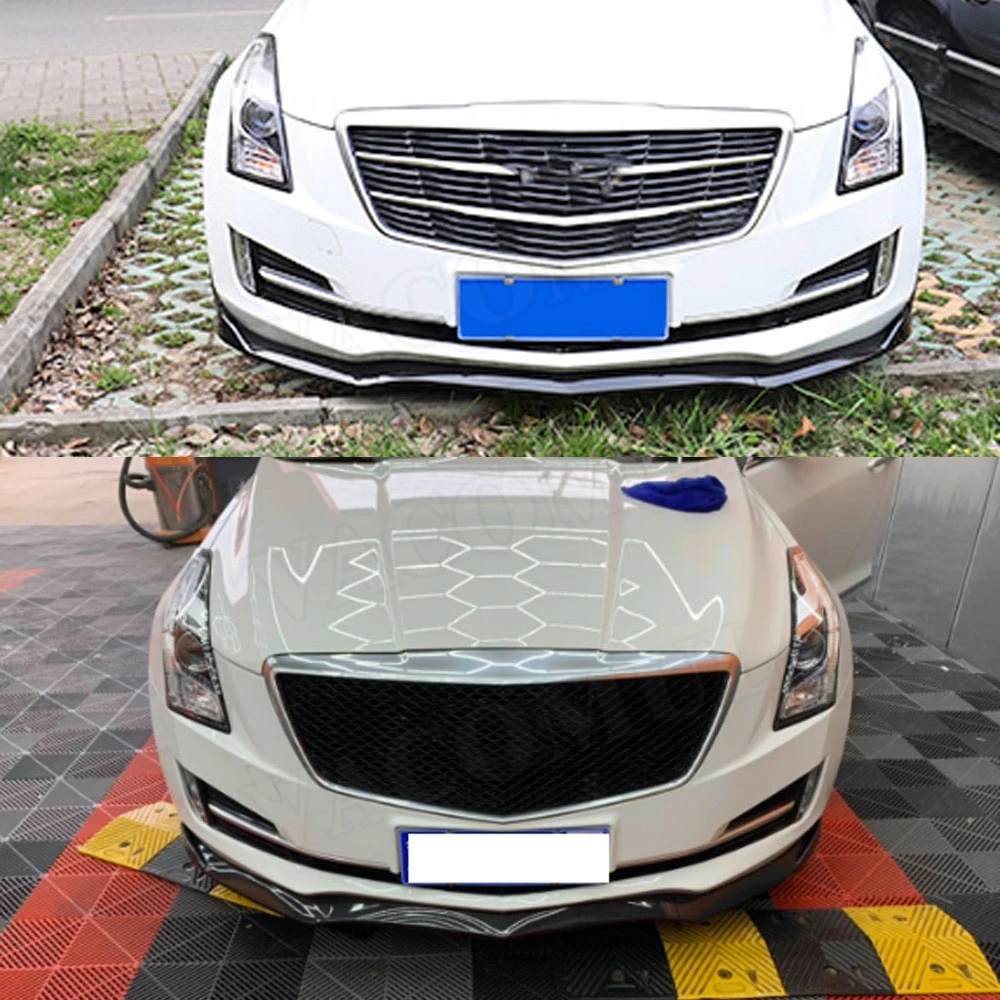 Передний спойлер для автомобиля передний Cadillac ATS 2015-2018 3 шт./компл. АБС-пластик