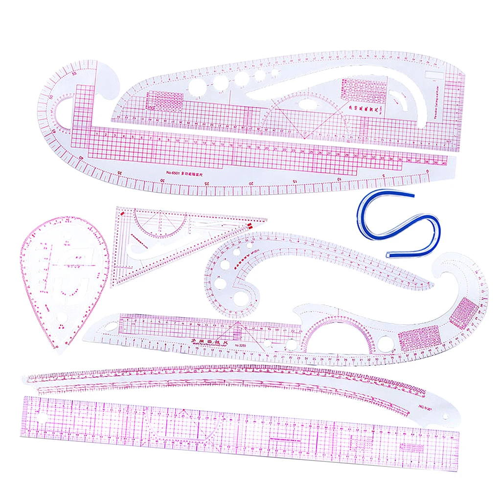 9 шт. линейка для одежды|Швейные инструменты и аксессуары| |