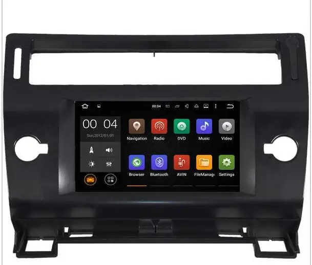 Восьмиядерный IPS экран Android 10 автомобильный DVD GPS Радио Навигация для Citroen C4 2004 2010 с