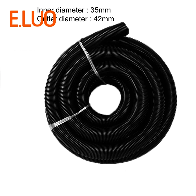 

5m inner Diameter 35mm Black air hose / Temperature Flexible EVA Hose of industrial Vacuum Cleaner