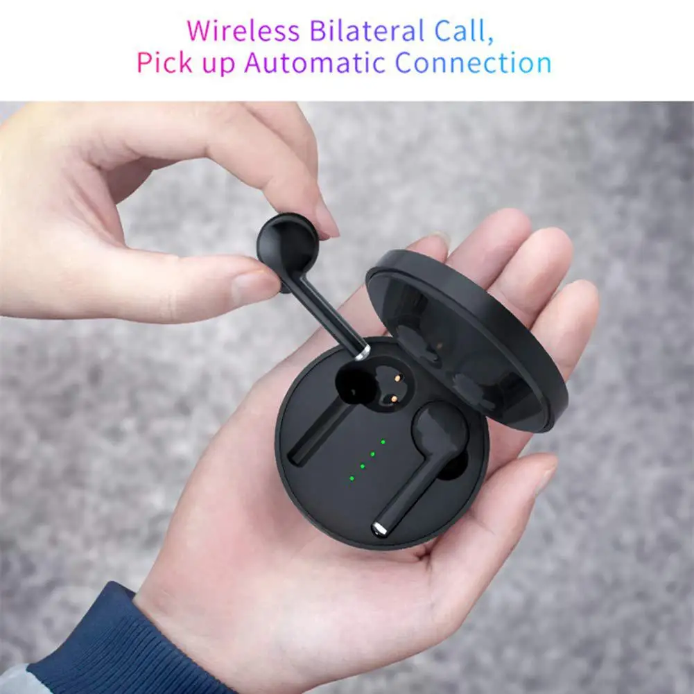 Yiwa TW40 TWS сенсорное управление Bluetooth беспроводные наушники Беспроводная гарнитура наушники для Xiaomi iPhone