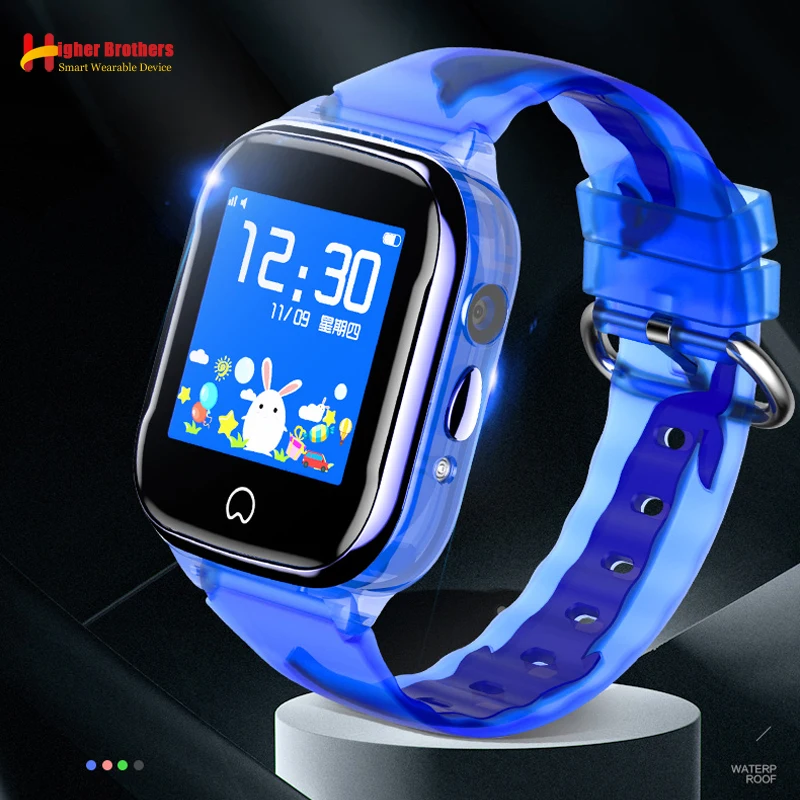 

IP67 Waterproof Smart Sport GPS Tracker Locator Student Kid Son SOS Call Remote Monitor Camera Phone Smartwatch Watch Wristwatch
