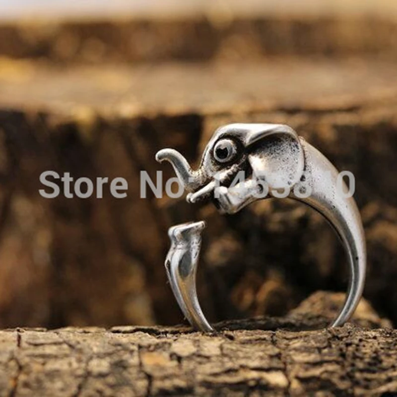 Оптовая продажа кольцо на удачу со слоном 12 шт./лот|ring peridot|ring sling ringsring dollar |