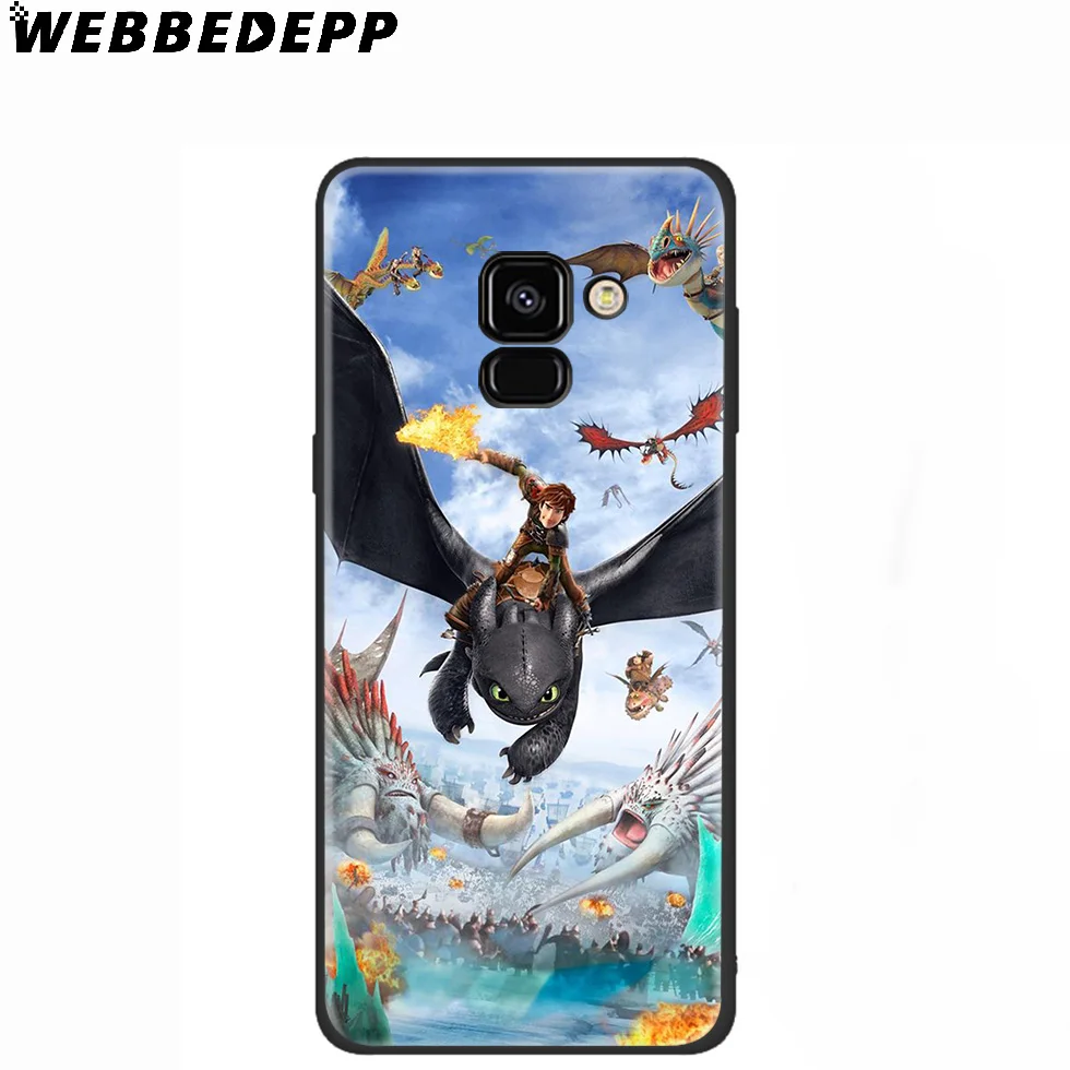 Беззубик Как приручить дракона силиконовый чехол для Samsung Galaxy A3 A5 A6 A7 A8 A9 A10 A20 A30 A40