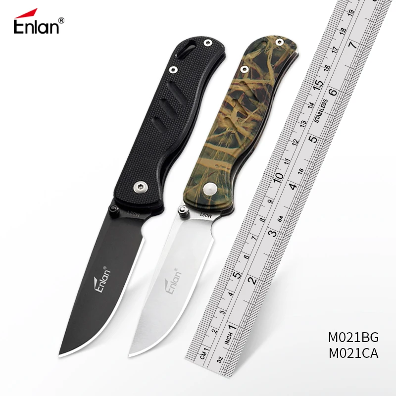 ENLAN outdoor parcel letter cutter defense peeler self knife fold pare combat EDC pocket folding knives dropshipping | Инструменты