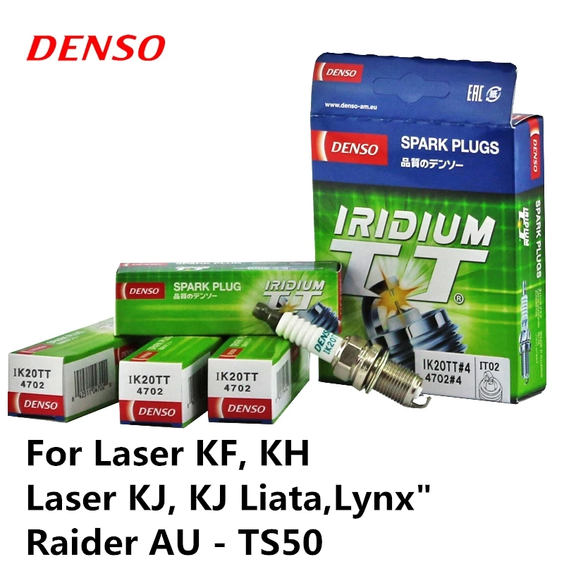 4 шт./компл. DENSO автомобильная свеча зажигания для лазера KF KH &quotLaser KJ Liata Lynx&quot Raider AU
