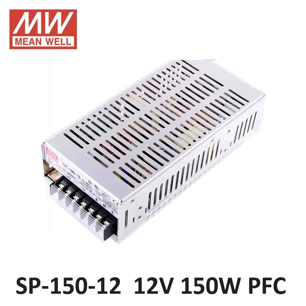 лабораторный блок питания MEAN WELL SP 150 12 В 12.5A Вт PFC функция 85 264VAC вход