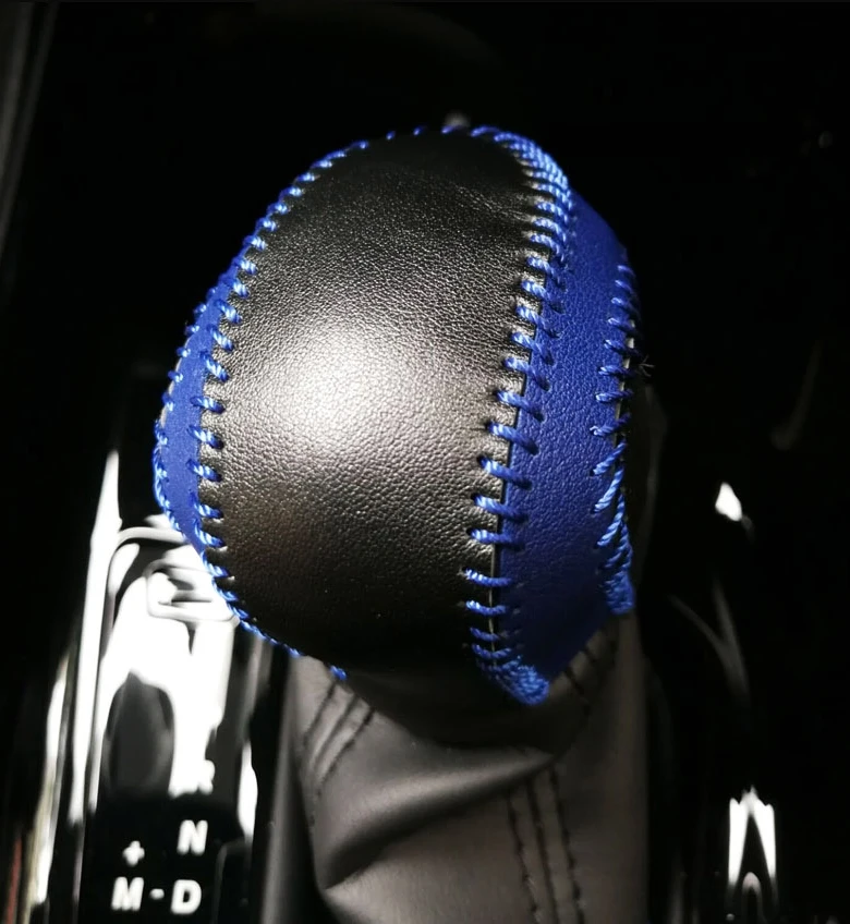 Крышка шестерни для модификации интерьера специальный кожаный рычаг