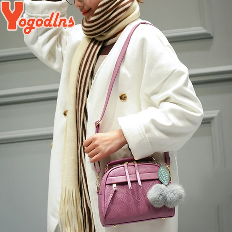 Сумка через плечо Yogodlns женская из искусственной кожи|fashion handbag|handbags fashionmessenger handbag |