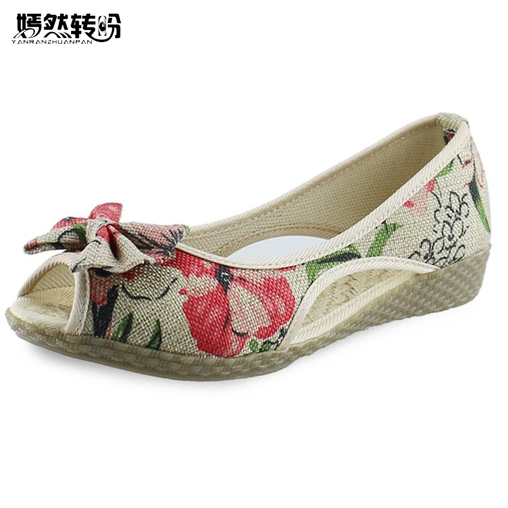 Женская обувь на плоской подошве в винтажном стиле Сезон лето Новинка Мягкая