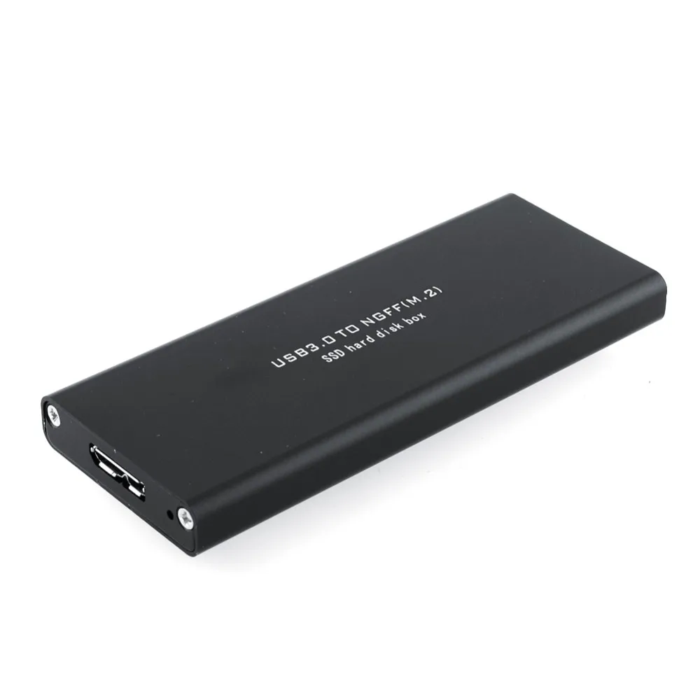 USB 3,0 для NGFF SSD корпус USB3.0 для M.2 жесткий диск адаптер M2 SSD Внешний мобильный ящик