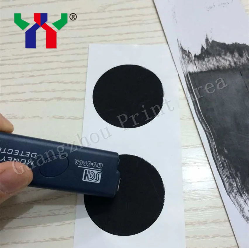 1000 г/пакет трафаретная печать черные магнитные чернила безопасность Быстрая