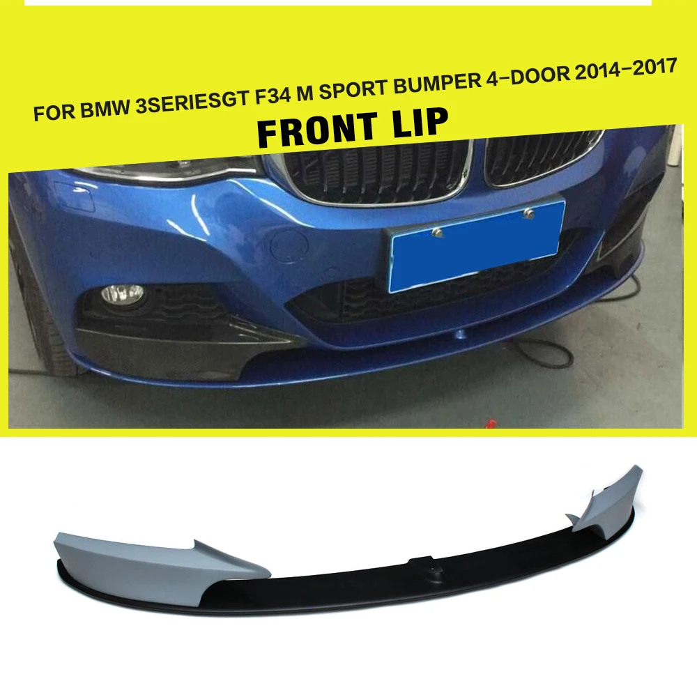 ФАП передний бампер спойлер разветвители для BMW 3 серии F34 328i GT M Sport Hatchback 4 дверный