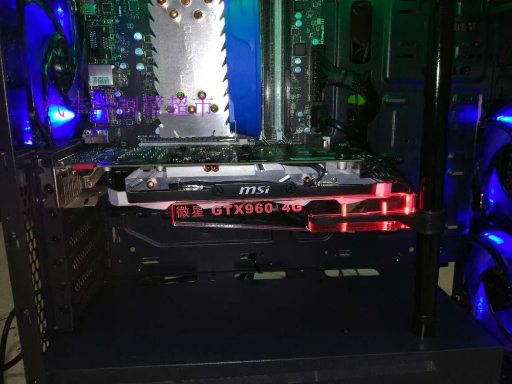 Компьютерная видеокарта cpu водяное охлаждение радиатора крепление фиксированный Пневматический разъем распорка Встроенная поддержка стержень для тренировки рук кронштейн подшипника