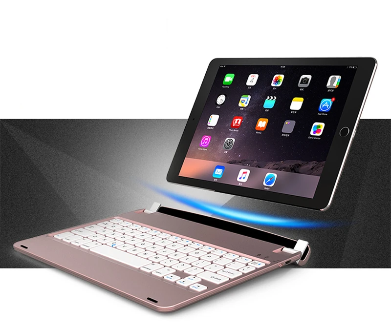 NTSPACE для iPad Air 2 Pro 9. 7 складной беспроводной Bluetooth чехол-клавиатура для iPad Air 1 Подставка-клавиатура для iPad 9,7 дюймов