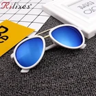 Солнцезащитные очки RILIXES для мальчиков и девочек, детские, модные