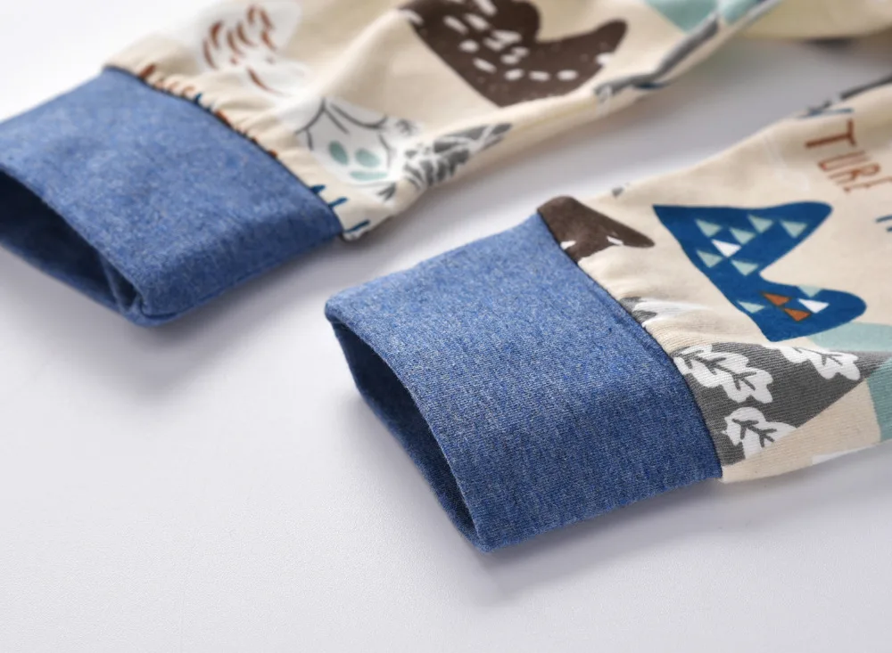 Осень 2020 стильный комплект одежды для маленьких мальчиков и девочек топ с