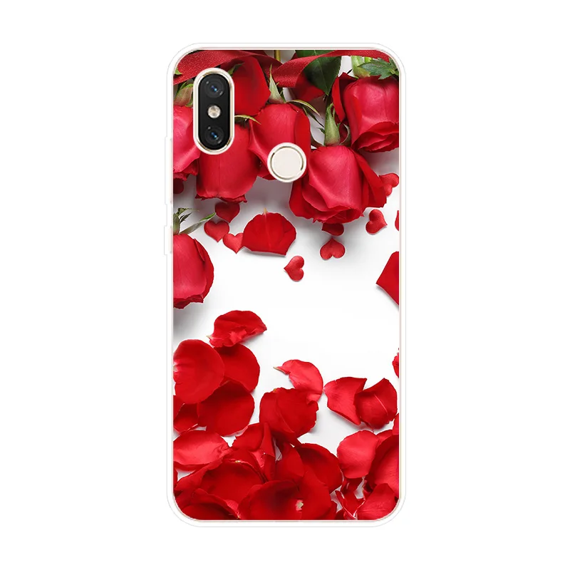 Чехол для телефона Xiaomi Mi 8 9 SE Lite Pro Mix 2 S 3 Pocophone F1 чехол с цветами 5X A1 A2 6 6X Note |