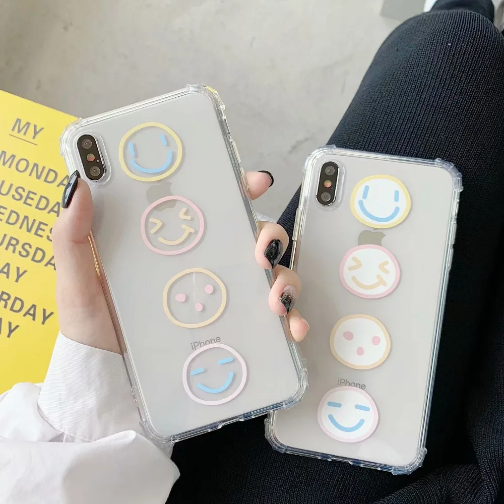 ORYKSZ Cute Cartoon Phone Case For iPhone X XSMax 8 7 6 s Plus Ultra Thin Slim Soft Cover XR Coque Fundas Capa |