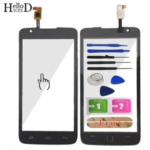 Сенсорный экран стекло сенсорный экран для Micromax Q383 сенсорный экран стекло дигитайзер панель Датчик объектива мобильный телефон инструменты клей
