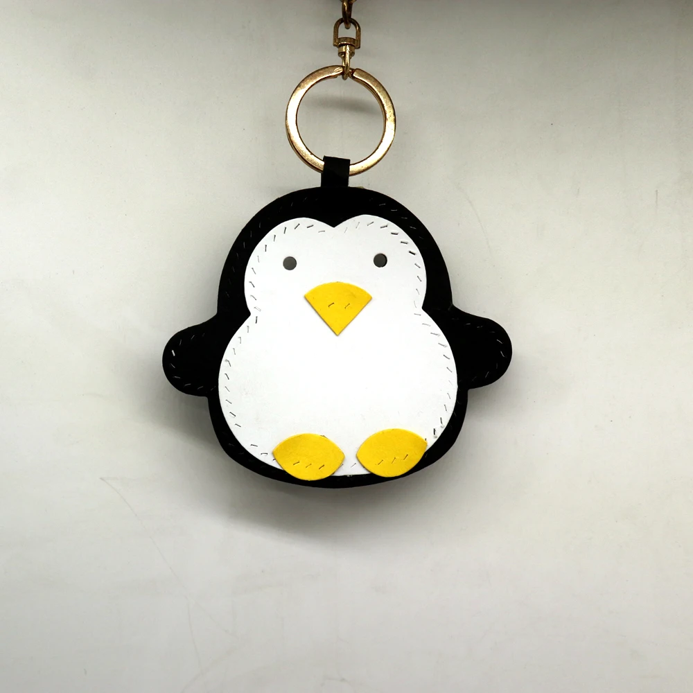 DIY leather craft penguin bird design hanging die cutting knife mould hand punch pattern 6pcs/set | Дом и сад