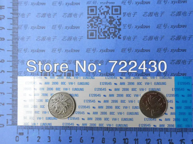 

36PIN, FFC/TTL flat line, soft wire, spacing of 1.25MM, 160mm FFC TYPE B, Flexible Flat Cable ROHS