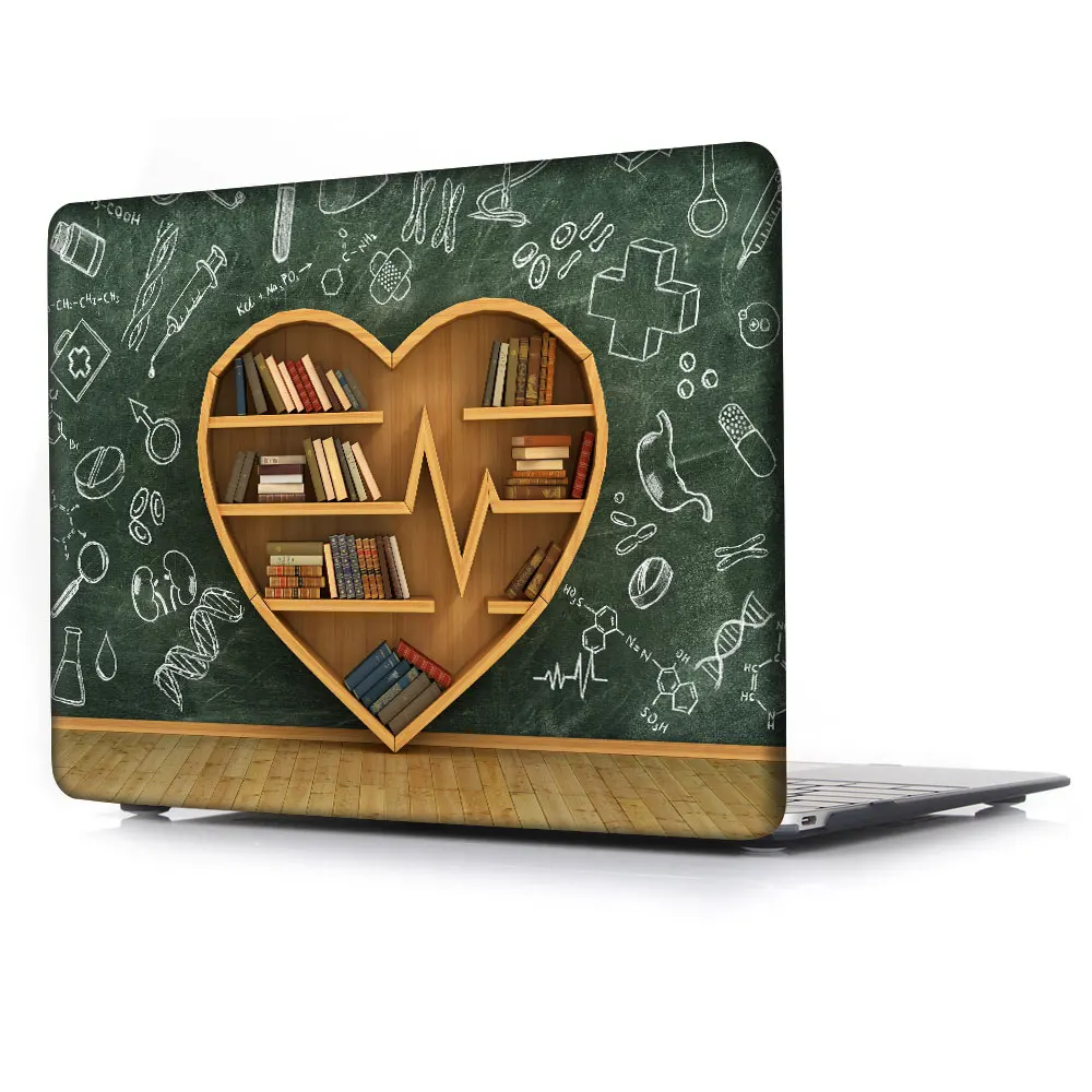 Чехол для MacBook Pro 13 15 2017 2018 2019 Air 11 12 с retina Touch ID A1932|air 11|12 inchmacbook case book |