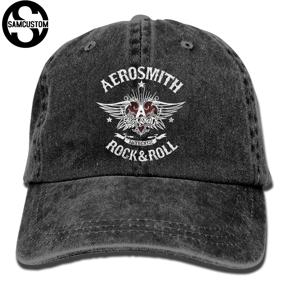SAMCUSTOM Aerosmith 3D креативная индивидуальная вымытая джинсовая шапка осень лето для