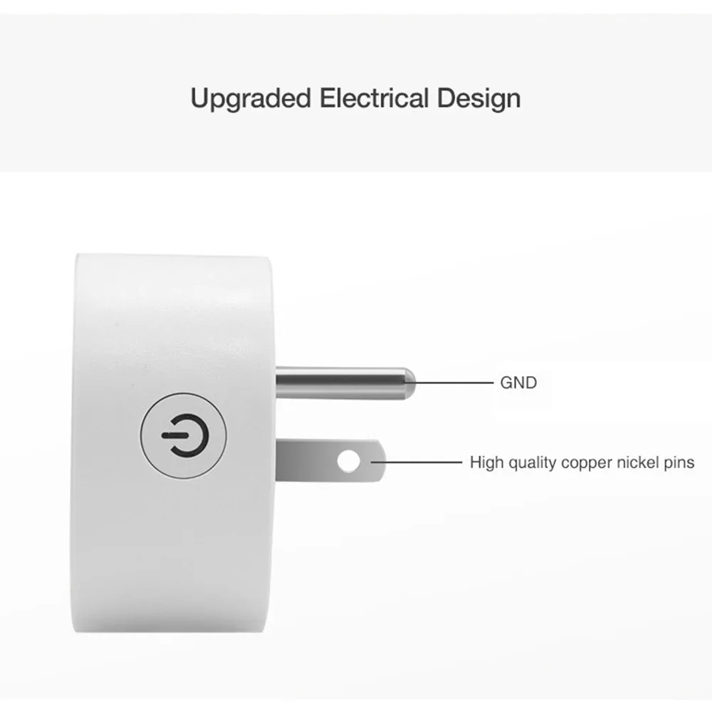 EPULA Smart Wi Fi Мощность розетка США штекер переключатель для Amazon Alexa/Google Home приложение