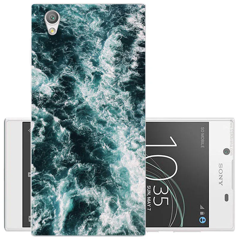 Чехол-Ривер из ТПУ для sony Xperia L1, чехол-накладка, мягкий силиконовый чехол для sony L1, чехол-накладка для телефона, чехлы G3311 G3312 G3313 - Цвет: Q