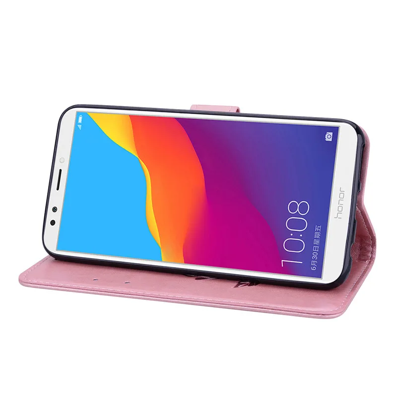 Кожаный чехол для huawei Honor 7C, чехол, 5,7 дюймов, AUM-L41, кошелек, флип-чехол для телефона, чехол s для Honor 7C Pro LND-L29 5,99, чехол, Coque Fundas