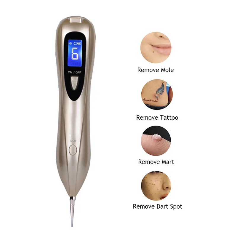 

Mole Removal Dark Spot Remover Plasma Pen Skin Care Skin Wart Tag Tattoo Removal Tool LCD Laser Plasma Pen Beauty Care