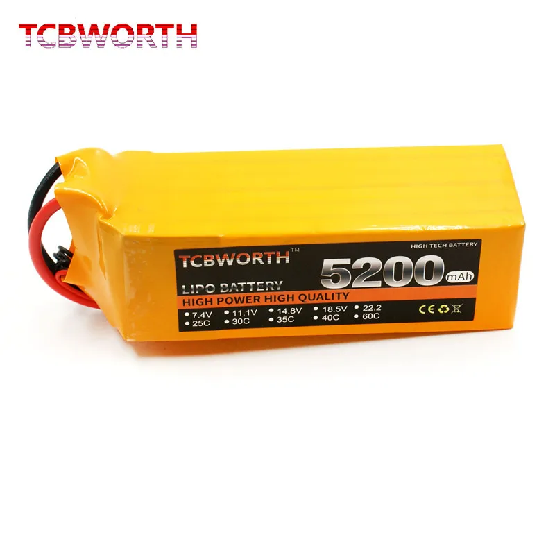 Новые батареи 5S 18 5 V RC LiPo батарея 5200mAh 35C для радиоуправляемый самолет