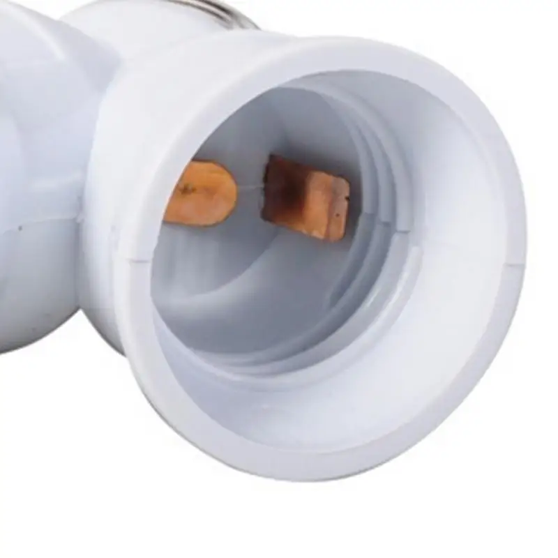 

E27 to 2 E27 Light Bulb Lamp Socket Base Adapter Converter Splitter Bulb Lighting Lamp Holder Converter