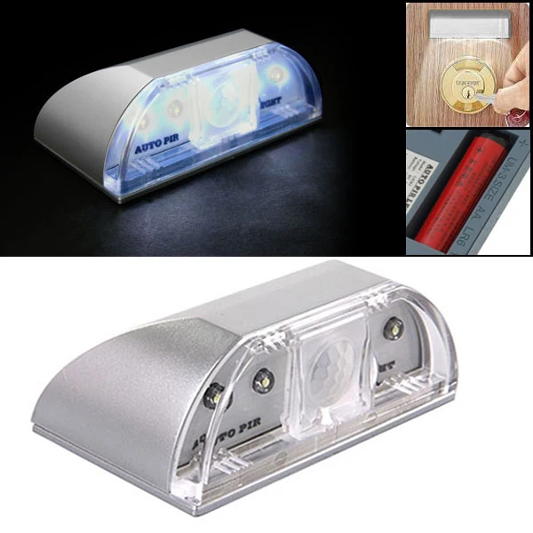 4 светодиодный бусины Автоматический Инфракрасный обнаружения движения Сенсор