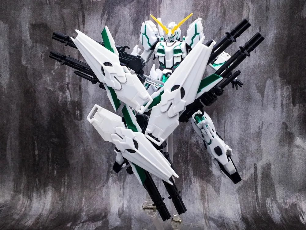 Baofeng модель Робот Духи RX-0 Единорог меха 3 щиты Воронка Gundam Готовая модель DB018