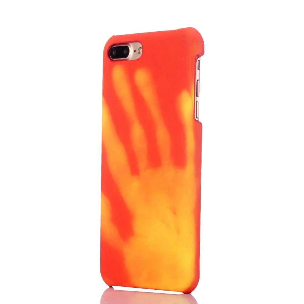 KISSCASE термочувствительный чехол для телефона iPhone XR 7 Plus X XS MAX 8 6S 6 Жесткий ПК