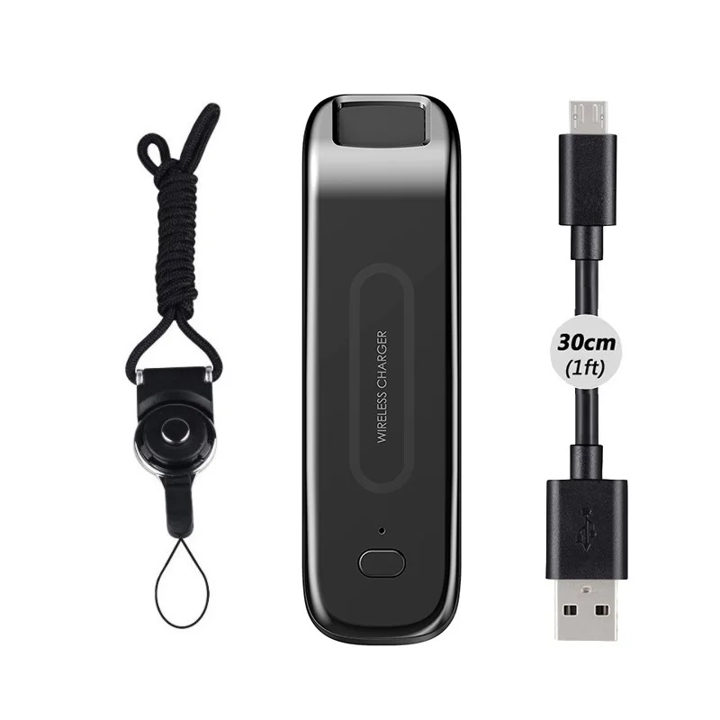 Latest battery box Wireless Charger For JUUL With lanyard Anti-lost Qi Wireless Charging Accessories