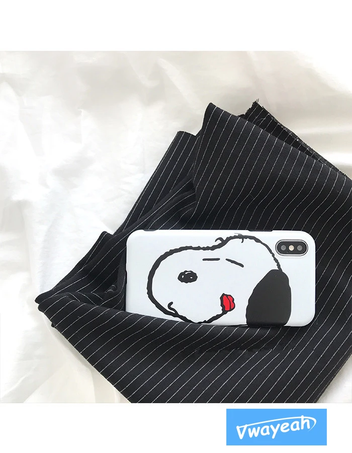 Ins/Лидер продаж для iPhone x 10 6 7 8 плюс Kawaii Коробки наклеивания язык собака прекрасные
