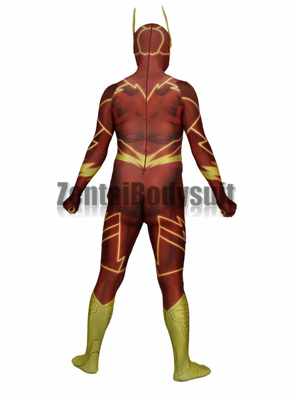 Костюм супергероя на Хэллоуин вечерние костюмы с 3D принтом 52 Цвета|cosplay zentai|flash