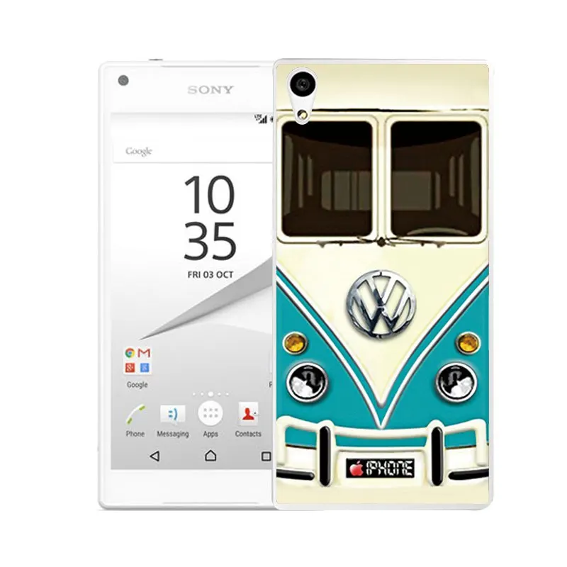 Qmswei ТПУ Ясно Мягкий чехол для телефона Sony Z3 Z2 Z5 Z4 печатных слон милый мультфильм