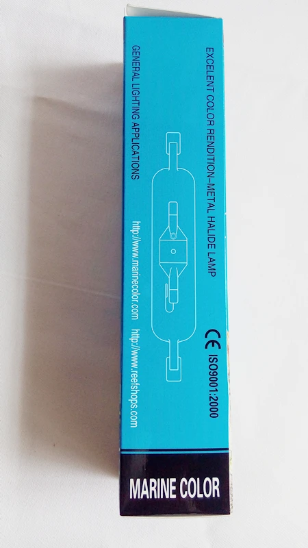 Двухсторонняя металлическая галогенная лампа Морской цвет HQI 70 Вт 6500k 10000k 14000k 20000K