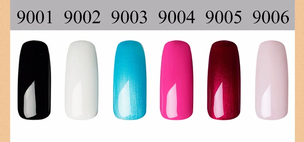 Лак для ногтей rstyle 8 мл 9001-9062 чистый цвет УФ-гель для ногтей Soak Off Nail Art Полупостоянный гель лак набор для наращивания ногтей праймер